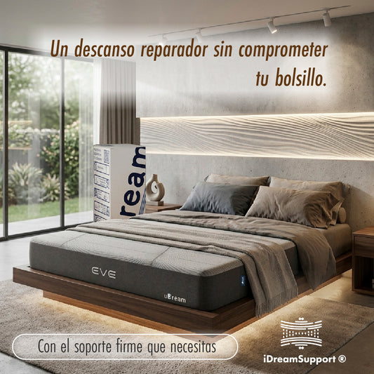 Colchón uDream Eve con tecnología iDreamSupport